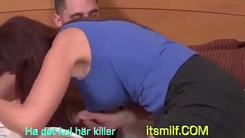 Preview 2 of Abella Danger Hot Kissing - seduces stepson to erotic sex