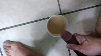 Preview 4 of Sex Ool Videos - Cumming In A Coffee Cup