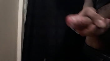 Preview 4 of Omegle Socks - Thick brown dick cumin
