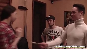 Preview 1 of Sani Leino Xxx Video Downlod - Russian slut fucked by two guys in BBG threesome