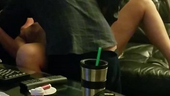 Preview 2 of Big Ass Small Tits Mexican - Slutwife milf lets her boytoy eat her pussy