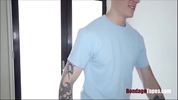 Preview 1 of Ma Ki Rep - Tangled with their Dom- TEENS Try Restraints