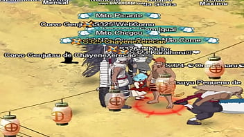 Preview 3 of Saxcy Com - GARRAS DAS AGUAS SAFADINHA DANDO PRA NEGOES DA POMBONA NO JOGO NARUTO ONLINE.