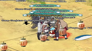 Preview 4 of Saxcy Com - GARRAS DAS AGUAS SAFADINHA DANDO PRA NEGOES DA POMBONA NO JOGO NARUTO ONLINE.