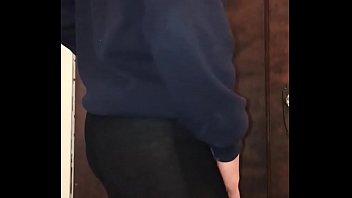 Preview 3 of Jenny Mcclain Lesbian - Cute ass in see through leggings