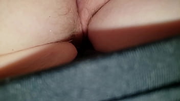 Preview 4 of Bbc Tucked Black Shemale - Playing around during massage