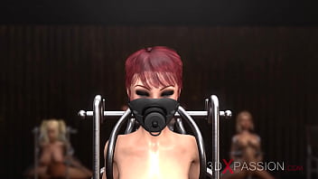 Preview 1 of Jamiraja Bfhd - Island. Part 3. Two black men and midget fuck young sex slaves in the basement.
