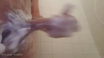 Preview 3 of Titht Pussy Teen - Soapy Shower Masturbation