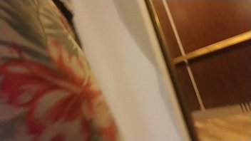Preview 3 of Mom Teach Daughyer - Jerking Off in Public Elevator