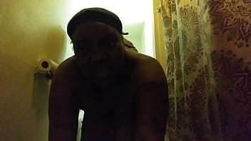 Preview 1 of Rub And Lift And Fuck - He Caught Me in the Bathroom Part 2