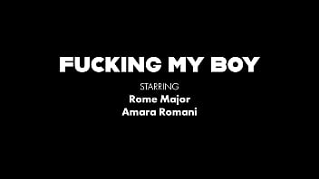 Preview 1 of Rocco Joli Teen - Nice Cap &amp_ Ass! Cowgirl Amara Romani Fucks &amp_ Sucks Rome Major&#039_s BBC!