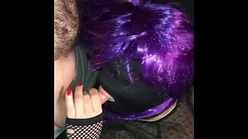 Preview 4 of Aiden Quad - Sexy Slutty BBW Punk PAWG Blowjob with Cum in Mouth