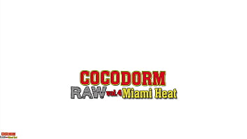Preview 1 of Ivoirine Abijan - Coco Dorm Miami Heat Vol 4 - Daniel Thompson and Nova