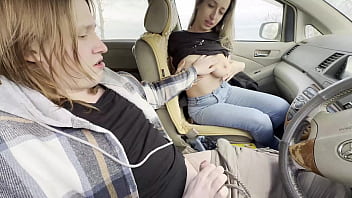 Preview 2 of Indian Xxxmovies - she surprised me while jerking off in the car