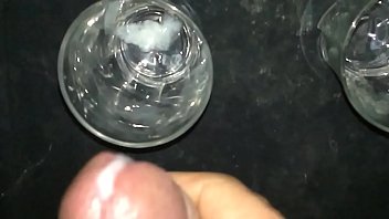 Preview 1 of Sani Lahn - piss cum glass