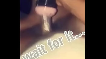 Preview 2 of Pimp Merciless - Fleshlight Cumshot Slowly Woke Hot