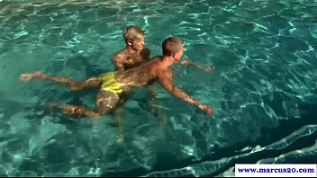 Preview 1 of Romantic Couple Hot Sex - Ripped jock rimming sunkissed ass
