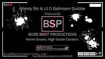 Preview 1 of Bangla Hot Sexy Girls Neked Song - MS.05 Mandy Sin &amp_ Lil D Bathroom Quickie BSP.com PREVIEW
