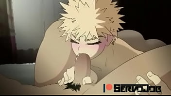 Preview 3 of Www Hd Romens - Bakugou doing a blowjob