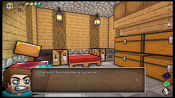 Preview 4 of Gent Onlinecom - HornyCraft [ Parody Hentai game PornPlay ] Ep.43 Steve is fucking a SEXY WATERMELON !