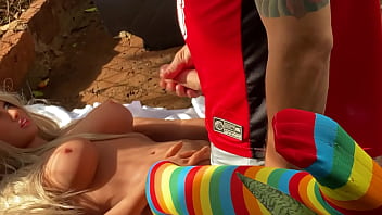 Preview 2 of R Foxx - Linda meia ela quis dar a buceta de frente bem gostoso ( sex toy)