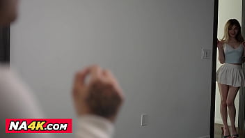 Preview 1 of Rap Xxnx Xxx - Small tit cutie fucks to get extra attention from tutor