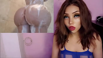 Preview 1 of Analcravers Interracial - La madrastra pervertida invita a su hijastro a la ducha
