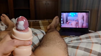 Preview 1 of Kim Kaos Vdeo Xxx - ASMR Lots of cum lube and my new toy cumming many times