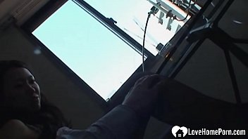 Preview 1 of Xxxvideo Dog And Girl - Japanese cutie in stockings gets a hard dick