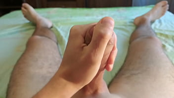 Preview 4 of Sona Bhabi Indian Hot Romance - Hot guy jerking off his big dick and wants to cum on you hard Moaning