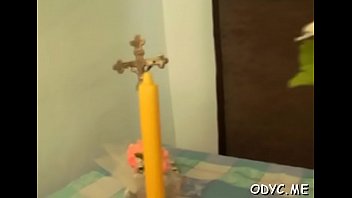 Preview 2 of Chow Dong - Goluptious kitty Petra gets body licked