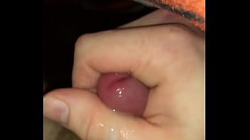 Preview 4 of Femme Strapon - I master bate and cum all over myself in slow motion