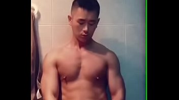 Preview 4 of Veronica Avelov - super hot Chinese gay hunk model jerk off