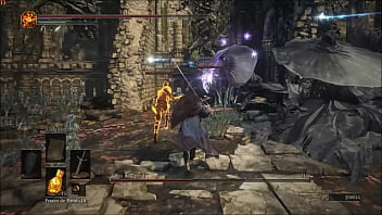 Preview 3 of Karina Kapoor Willy Wood Xxx - Dark souls 3 batalha de anime ao som de evangelion