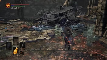 Preview 4 of Karina Kapoor Willy Wood Xxx - Dark souls 3 batalha de anime ao som de evangelion