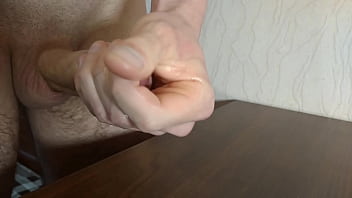 Preview 1 of Sanny Dog - I want you on the table and cum together moans strong orgasm a lot of cum