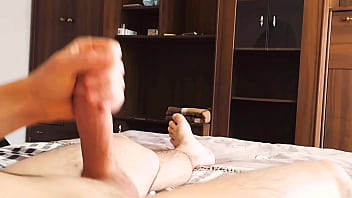 Preview 2 of Lana Wwe Porn Rusev Video - A young student got very horny and jerked his dick off