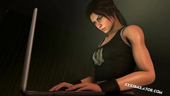Preview 1 of Video Xxxxxxxx - Lara Dealing With Haters ▹ Hardcore GAMING Animation [1080p]