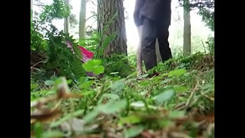 Preview 1 of All Ddf Busty - Voyeur Catches Teen Couple Drilling Outdoors