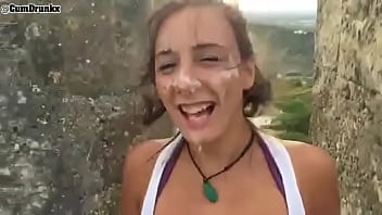 Preview 2 of Cant Handle Riding - Corrida de crema en toda su cara