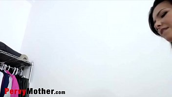 Preview 2 of Lesbienne Beurette - - Jerking with stepMom while Calling StepDad