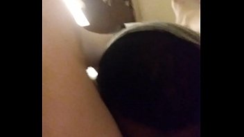 Preview 2 of Xtra Man - My man eating my pussy while wearing my panties on his head