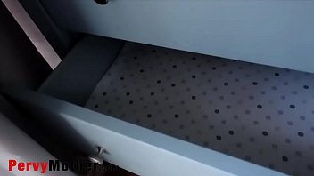 Preview 1 of Airhostresssex - - Caught by StepMom with Her Panties
