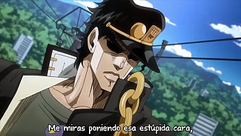 Preview 2 of Animal And Weman Xxx Video Opan - jojo&#039_s bizarre adventure stardust crusaders capitulo 9 (sin censura)