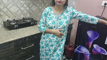 Preview 2 of Dakota Sky7 - Indian stepmom fucking stepson in Kitchen young step mom with hindi