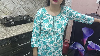 Preview 3 of Dakota Sky7 - Indian stepmom fucking stepson in Kitchen young step mom with hindi