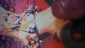 Preview 3 of Nessa Devil And Veronica Diamond - Cum tribute for Jessica Nigri as Bowsette