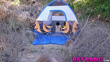 Preview 3 of Oiled Up College Guys Humiliated - Three petite teens fucking and sucking cock outdoors