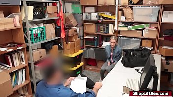 Preview 1 of Www Sunny Leoin Xdx Donloding - Hot thief caught and fucked by officer
