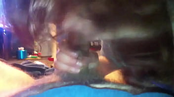 Preview 3 of Xxx Strapon Young - Cute Teen gives me the Best blowjob and loves to swallow all my cum